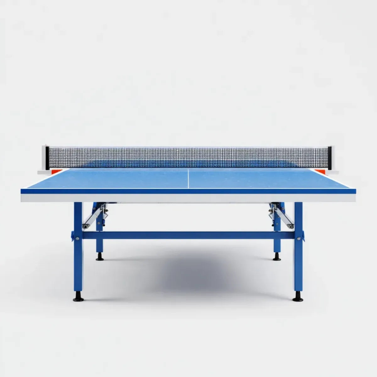 Table de ping-pong pliante bleue 274 x 152.5 x 76 cm plateau MDF 18 mm rectangulaire